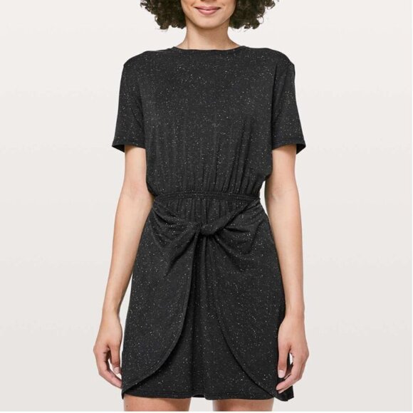 Lululemon Unwind Your Mind Dress Black / White - Picture 6 of 6